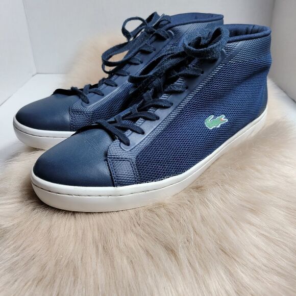 Lacoste Straightset Chukka Mens Shoes - Picture 1 of 7